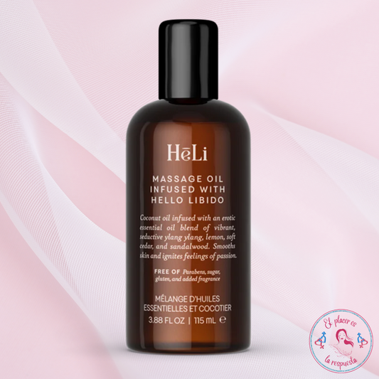 Massage & Foreplay - HēLi Massage Oil Infused With Hello Libido